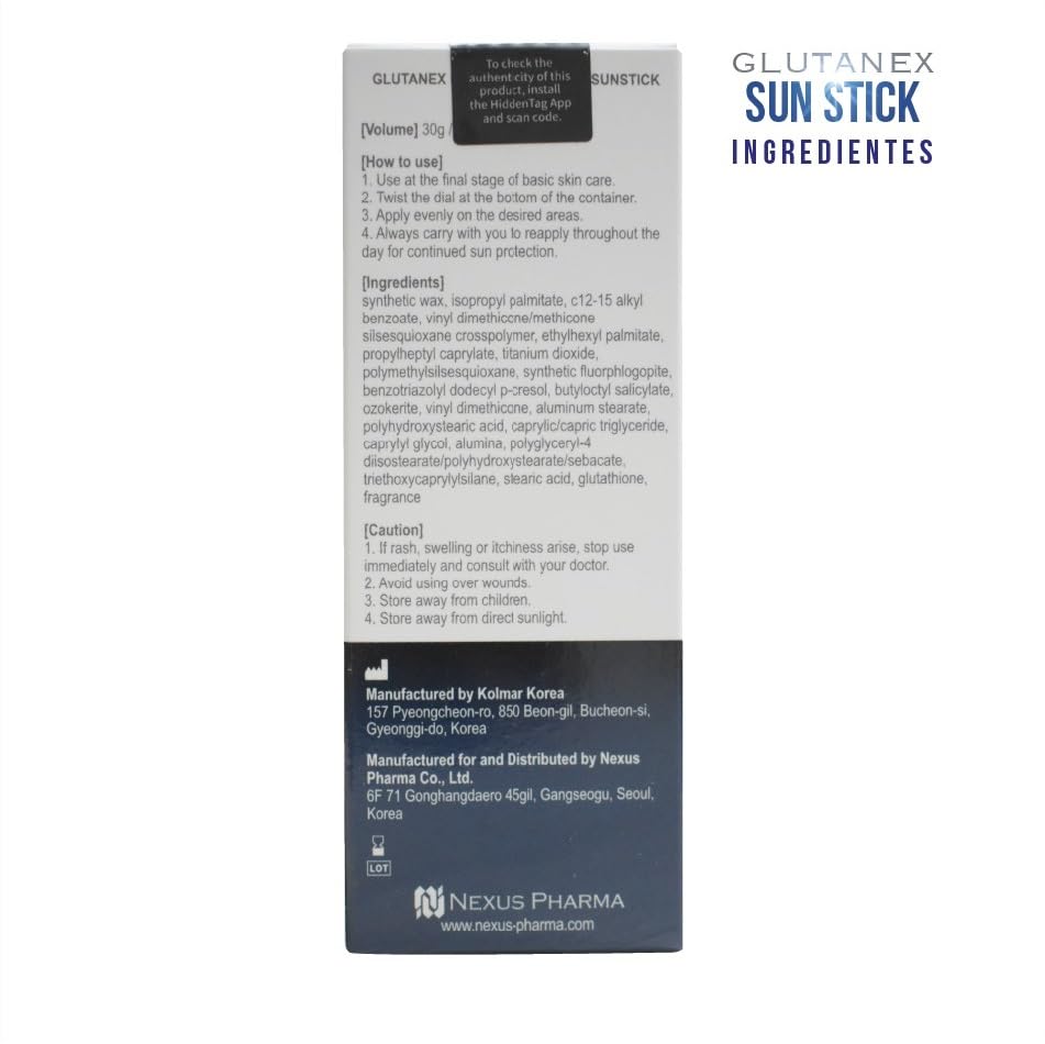 Usage-ready stick for on-the-go sun protection anytime, anywhere