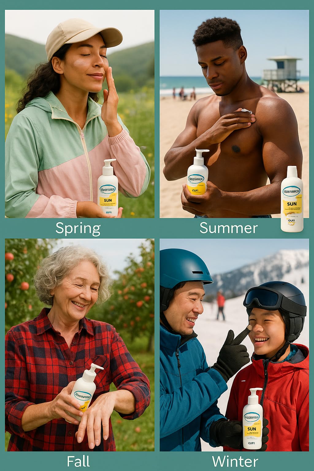 GLY MIRACLE SUN SPF30 Apricot Breeze bottle with scent and protection