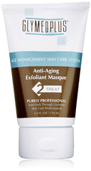 GlyMed Plus Age Management Exfoliant Masque jar shows radiant skin potential and organic formula.