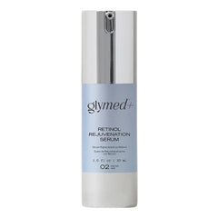 GlyMed Plus Age Management Retinol Restart Serum bottle; silky formula supports skin renewal and even tone.
