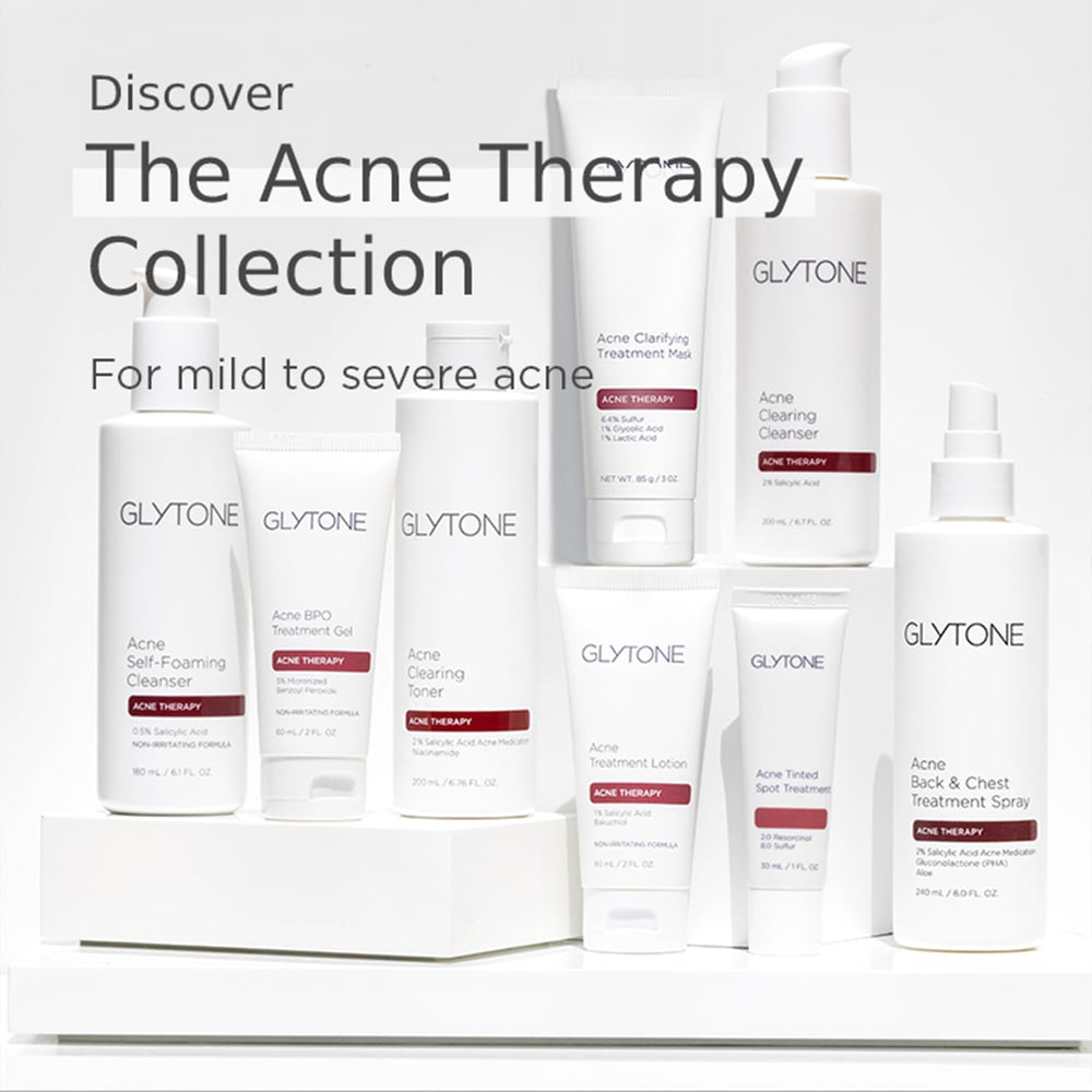 Glytone fragrance-free body spray suitable for normal to oily skin.