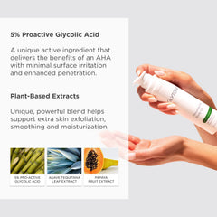 Glytone Resurfacing Body Oil after shower - smooths dull skin and supports renewal.