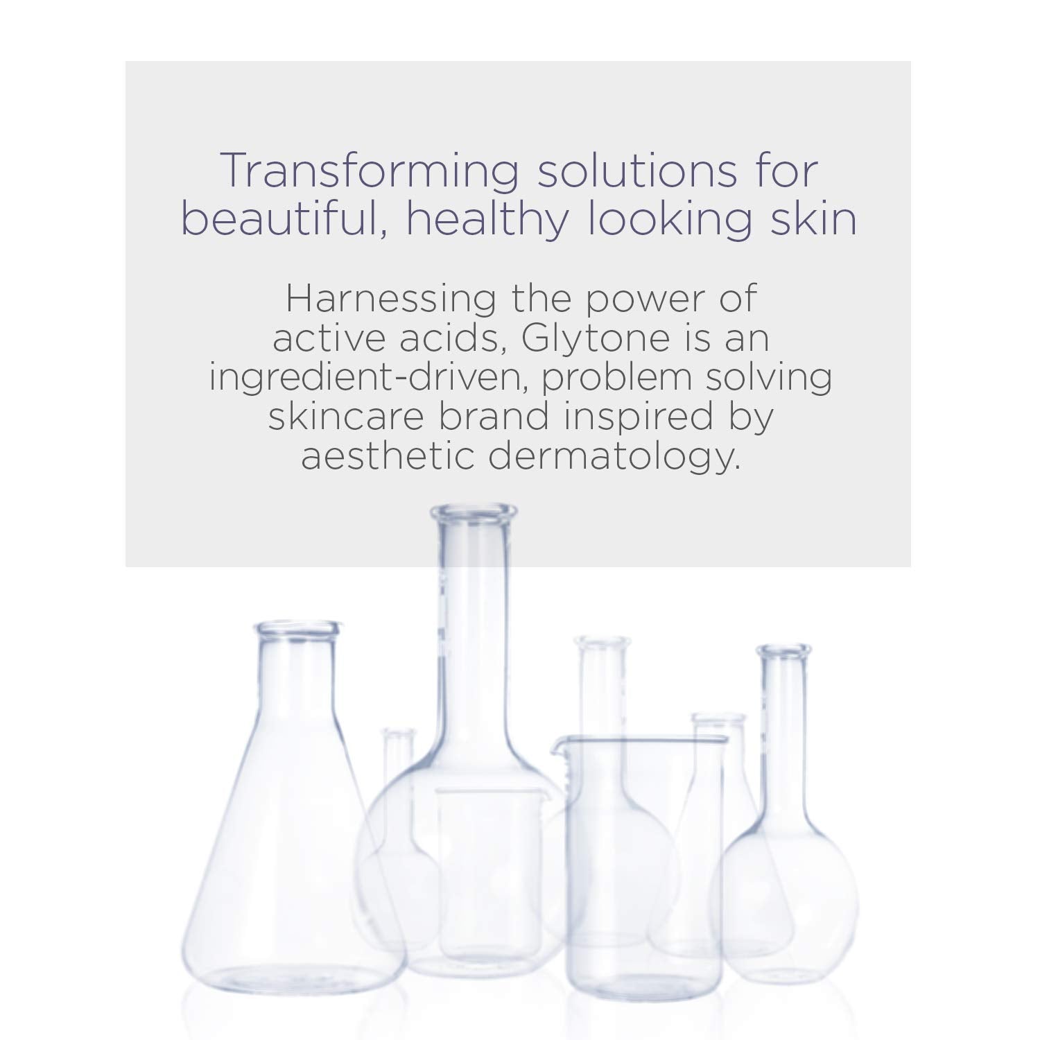 Smooth skin after use and improved texture with GLYTONE lotion