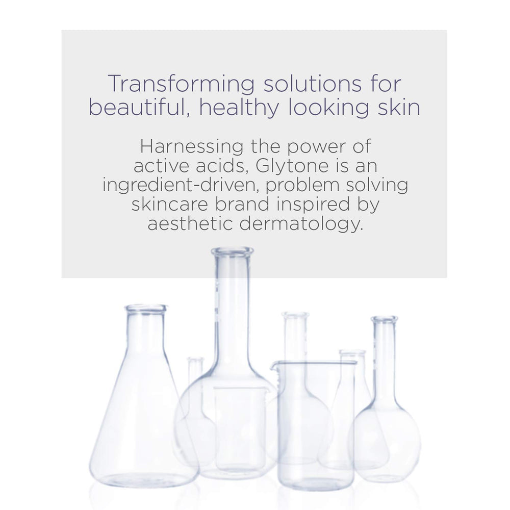 Smooth skin after use and improved texture with GLYTONE lotion