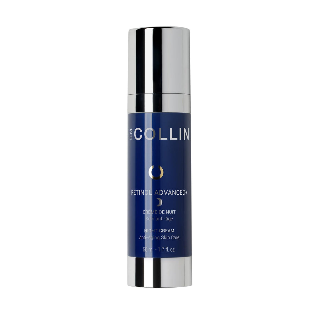 G.M. COLLIN Retinol Advanced+ Night Cream bottle for velvety nighttime hydration