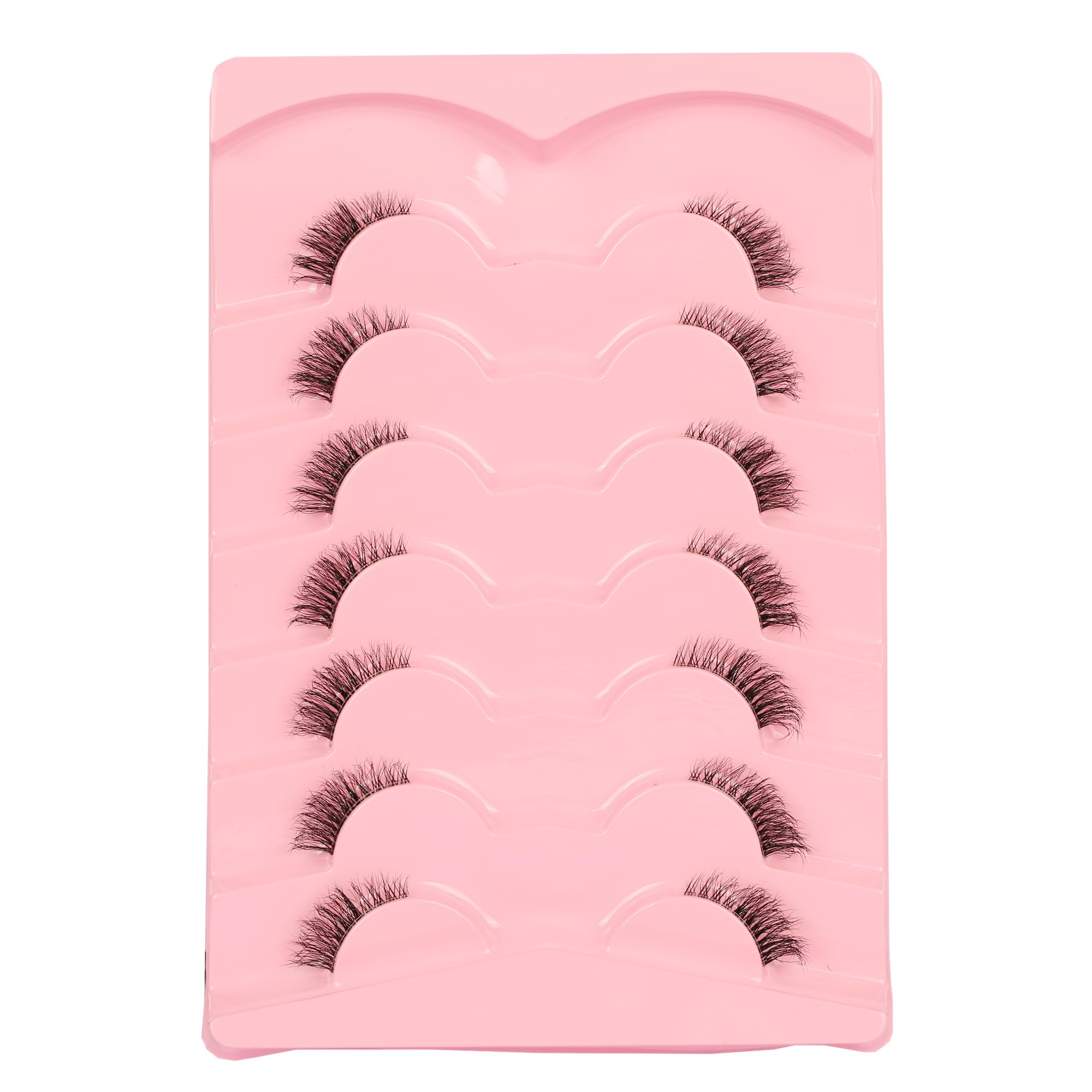 Gmagictobo clear band lashes for seamless, comfortable wear.