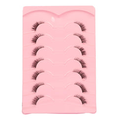 Gmagictobo clear band lashes for seamless, comfortable wear.