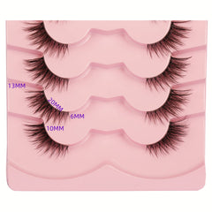 Gmagictobo clear band lashes with invisible lash line.