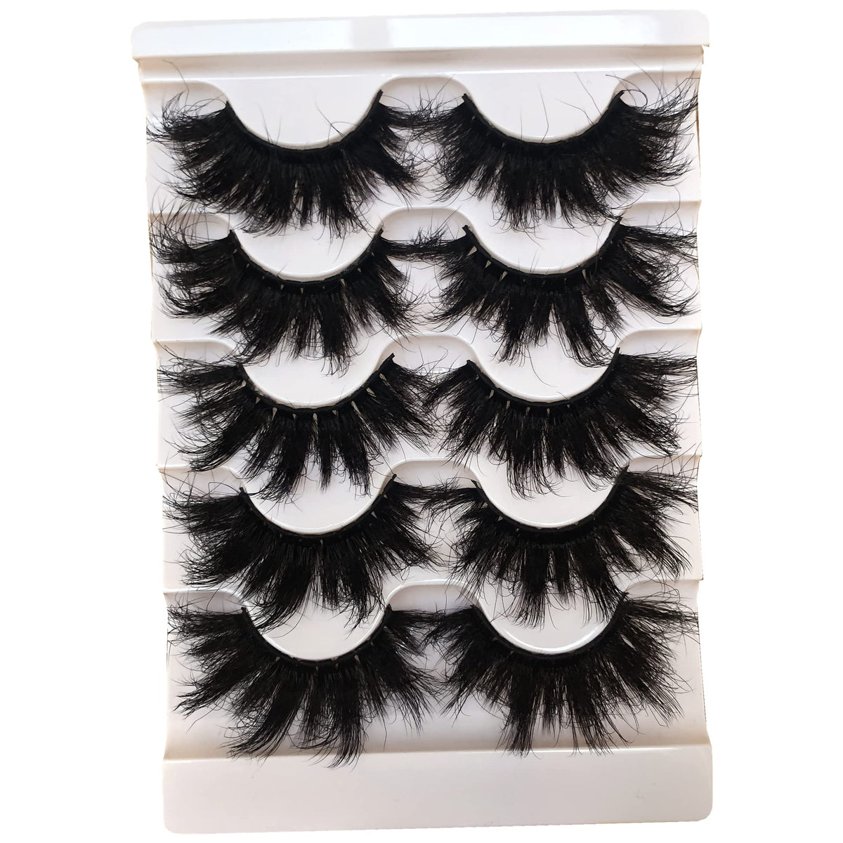 Gmagictobo fluffy 25mm lashes closeup showing soft texture and fluttering length