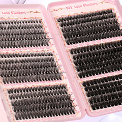 Gmagictobo lash bond and seal included for reliable cluster adhesion.