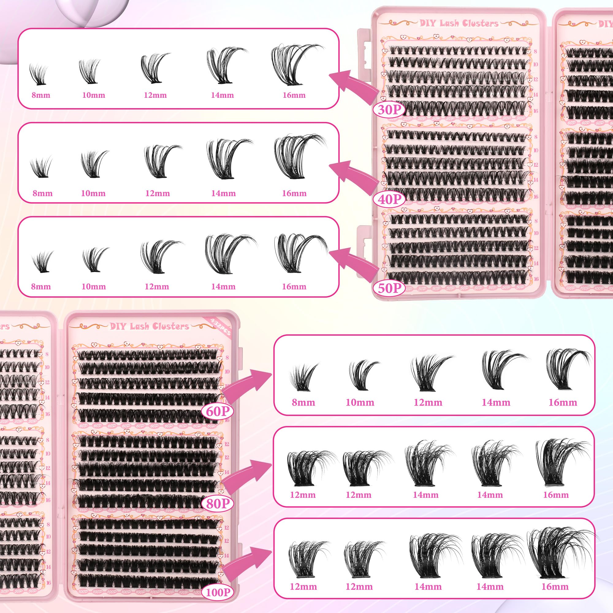 Gmagictobo precision tweezers help accurate placement of clusters.