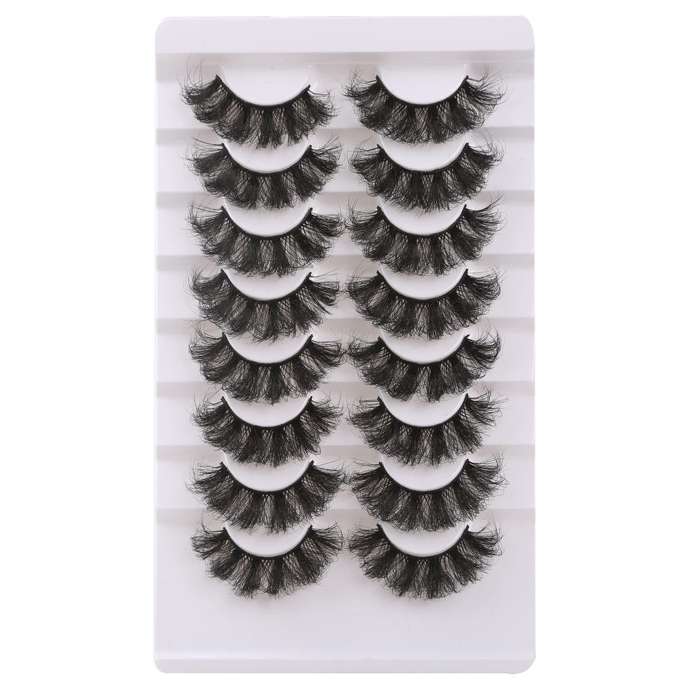 Gmagictobo ultra-thin 0.06mm fiber lashes blend with natural lashes.