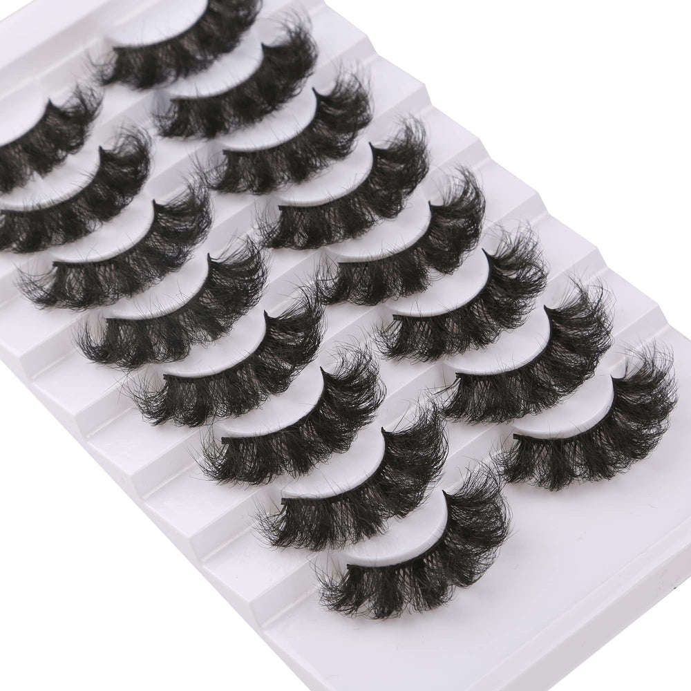 Gmagictobo cruelty-free synthetic fibers offer vegan-friendly lash options.
