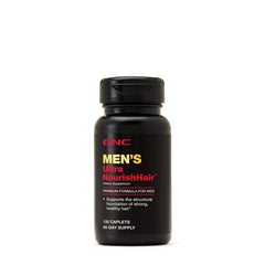 GNC Men's Ultra NourishHair daily dose demonstrates simple routine incorporation