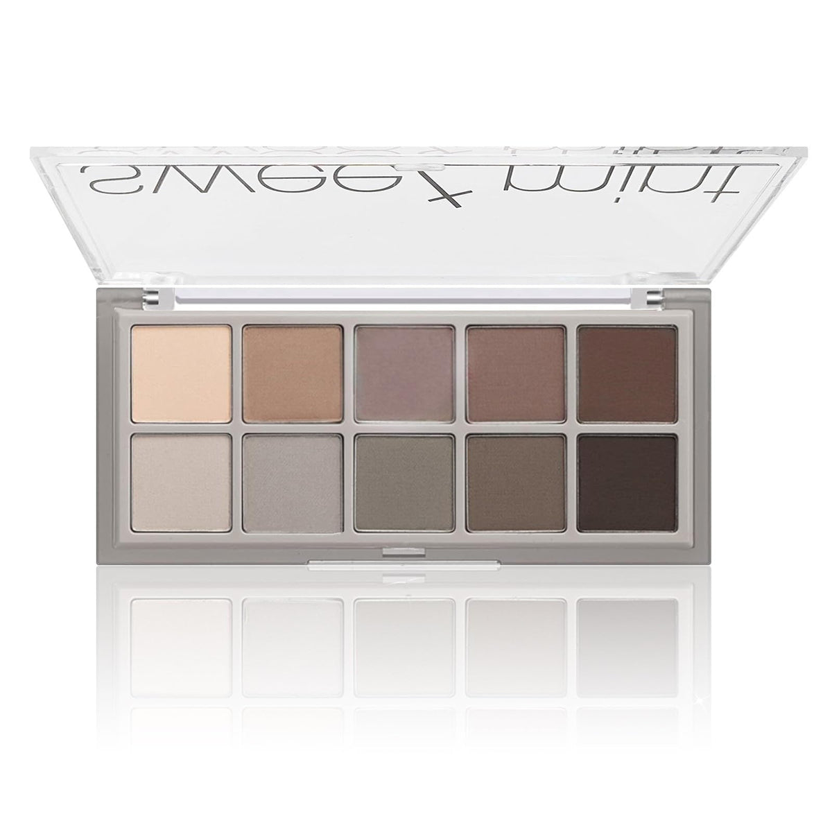 Go Ho 10 Colors Eyeshadow Palette front cover shows versatile matte neutrals.