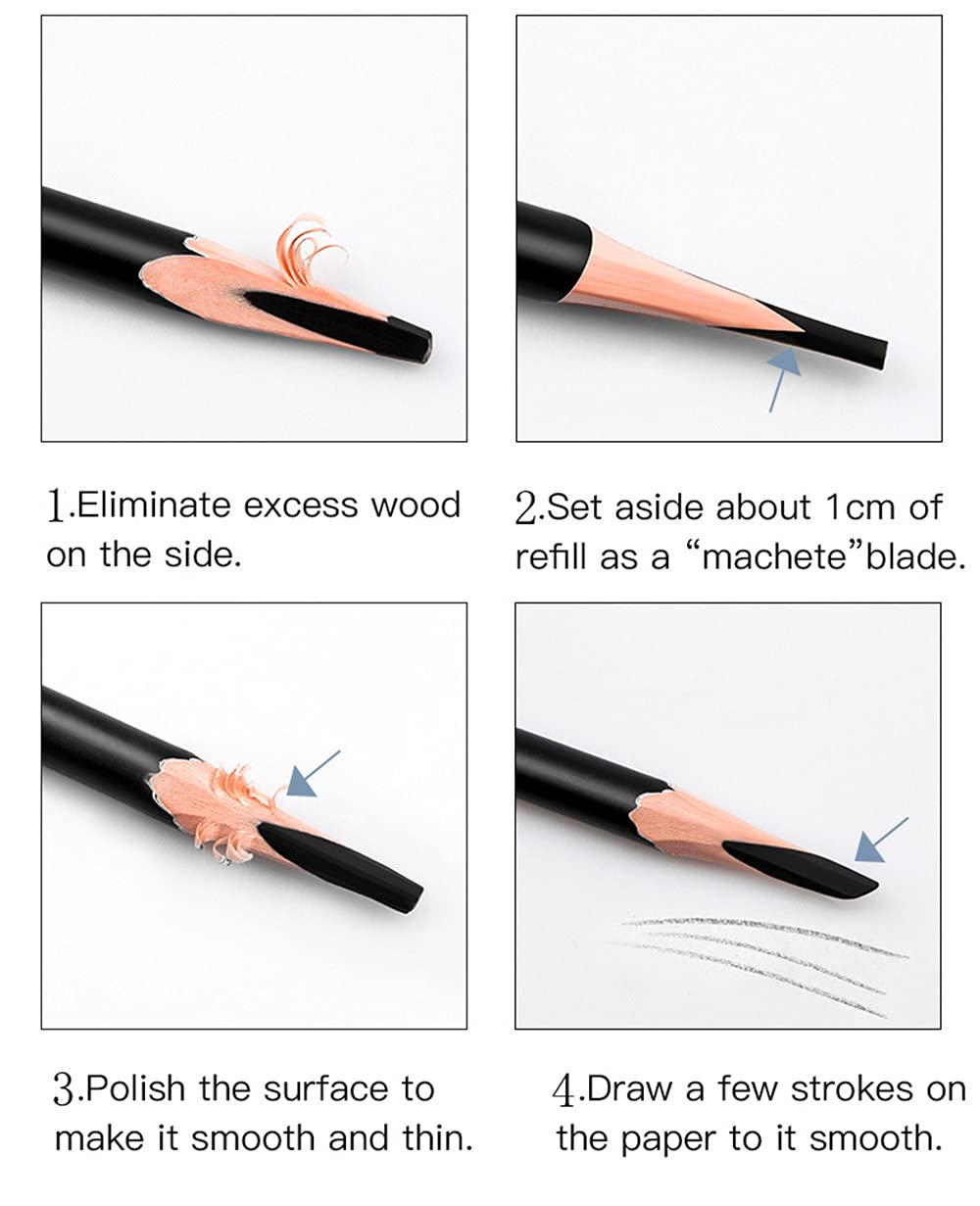 Go Ho brow tint pencil ideal for quick brow correction.