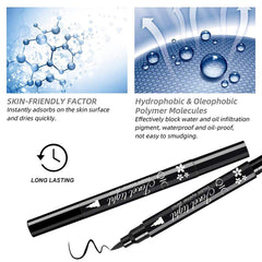 Go Ho Fast-drying black liner for smooth lines in minutes.