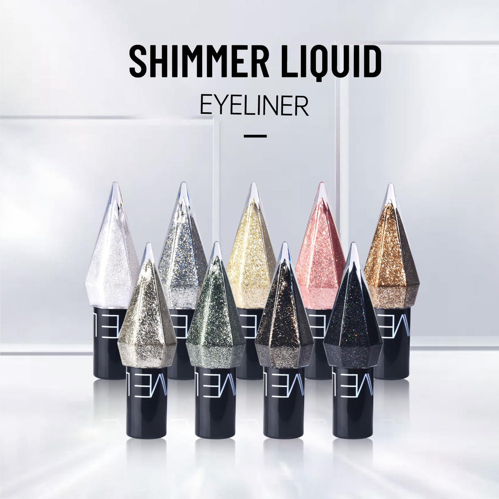 Go Ho Glitter Eyeliner Starlight Brown adds warm depth for evening wear