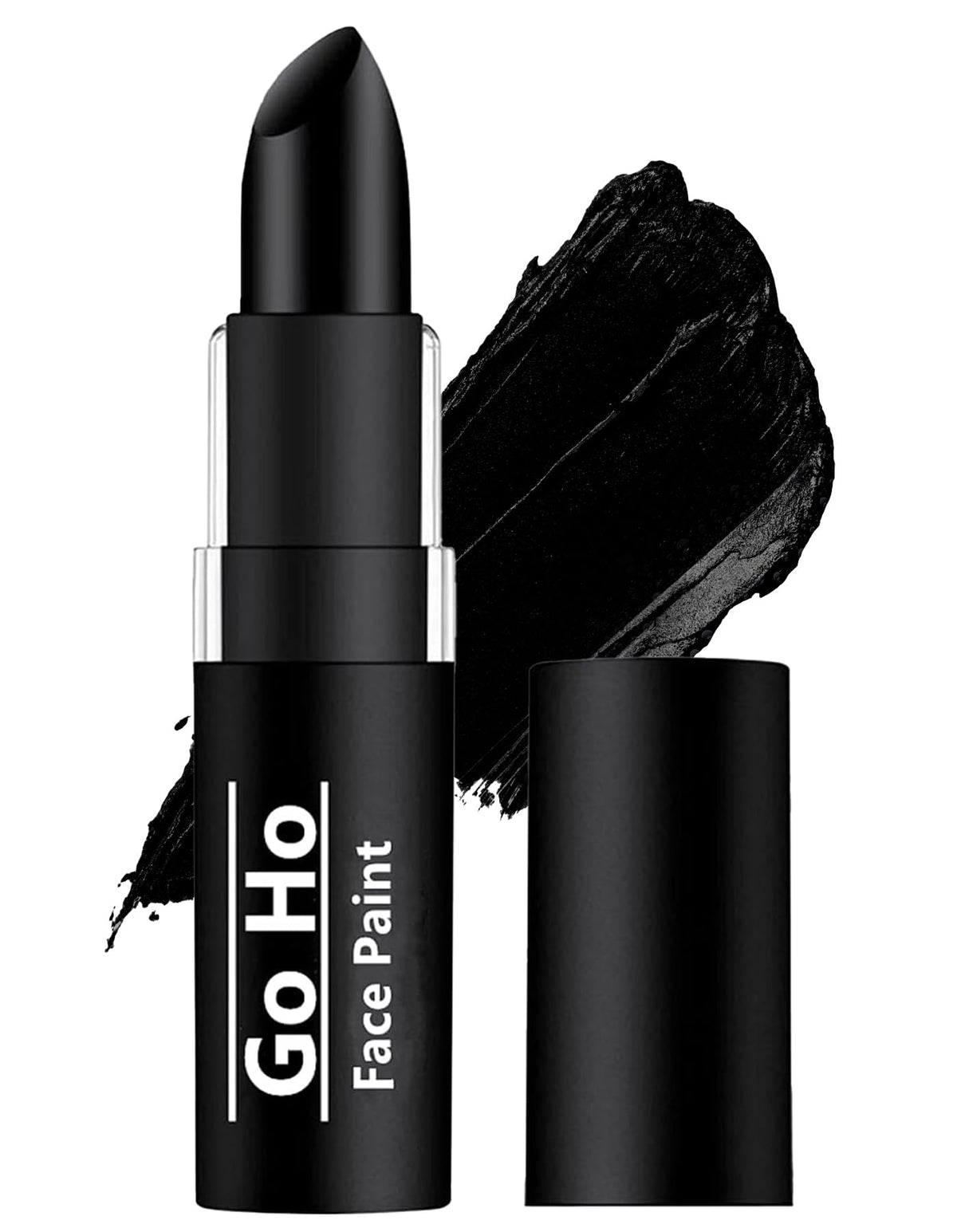 Go Ho makeup clown black cream blend stick in closed cap for portable stage use.