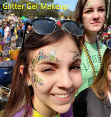 Go Ho multi-color sequin chunky glitter provides bold festival shine.