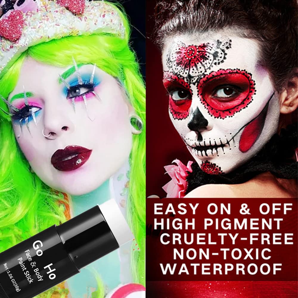 Go Ho SFX makeup for clown, vampire, or zombie characters.