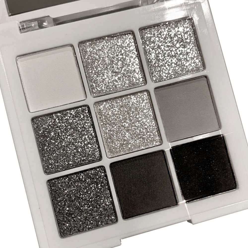 Go Ho Smoky Eyeshadow Palette front view with nine colors for dramatic smokey looks.