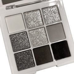Go Ho Smoky Eyeshadow Palette front view with nine colors for dramatic smokey looks.