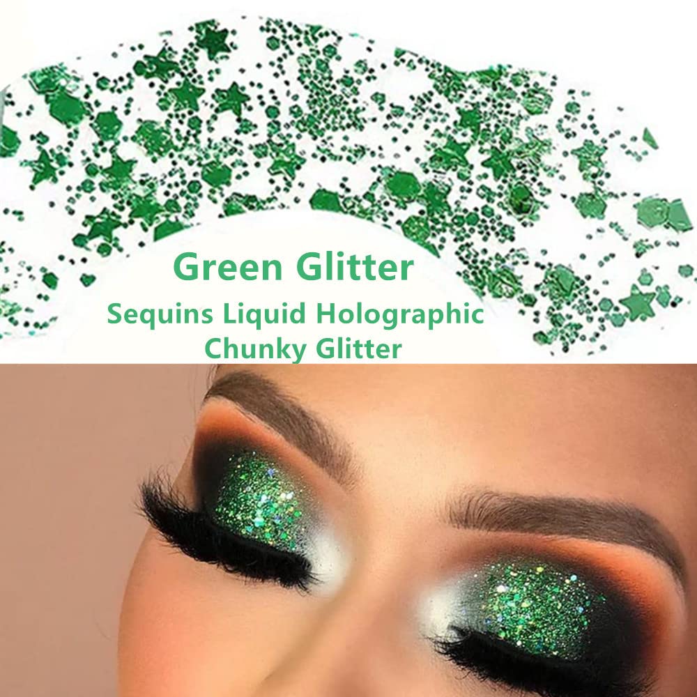 Go Ho vegan glitter suitable for nail art embellishments.