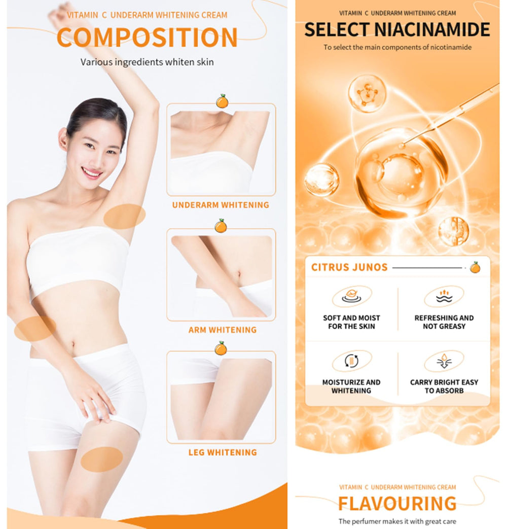 Go Ho Vitamin C cream for intimate areas with gentle hydration.