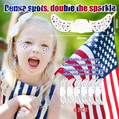Go Ho waterproof glitter freckles ready for pool parties and parades