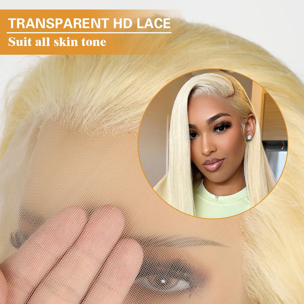 Goalroya 613 lace front wig 200 density adds fullness with natural movement