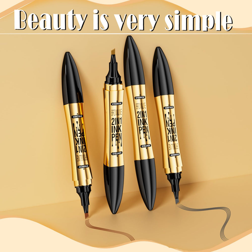 GOALSEN dual tips defining brow and eye lines clearly
