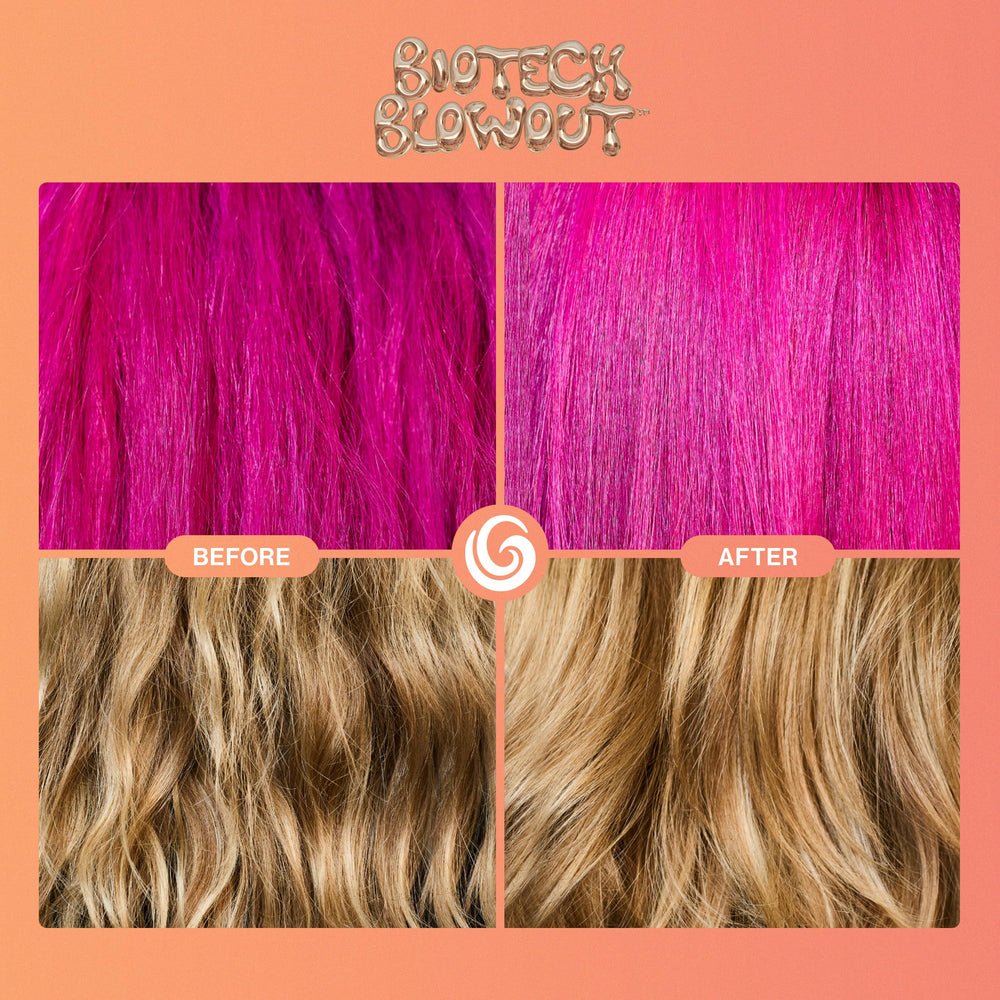 Goddess Maintenance anti-frizz treatment reduces flyaways for polished, manageable styles.