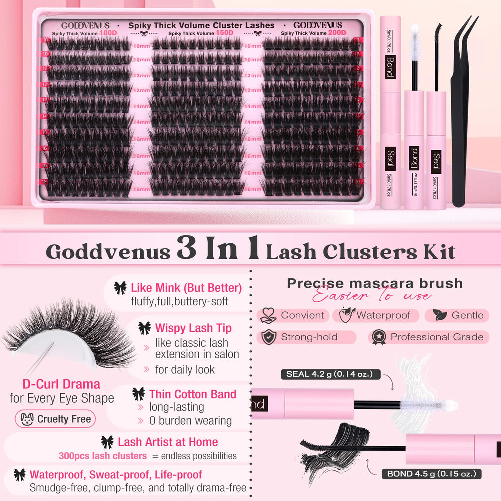 Goddvenus beginner-friendly DIY kit enables simple lash upgrades.