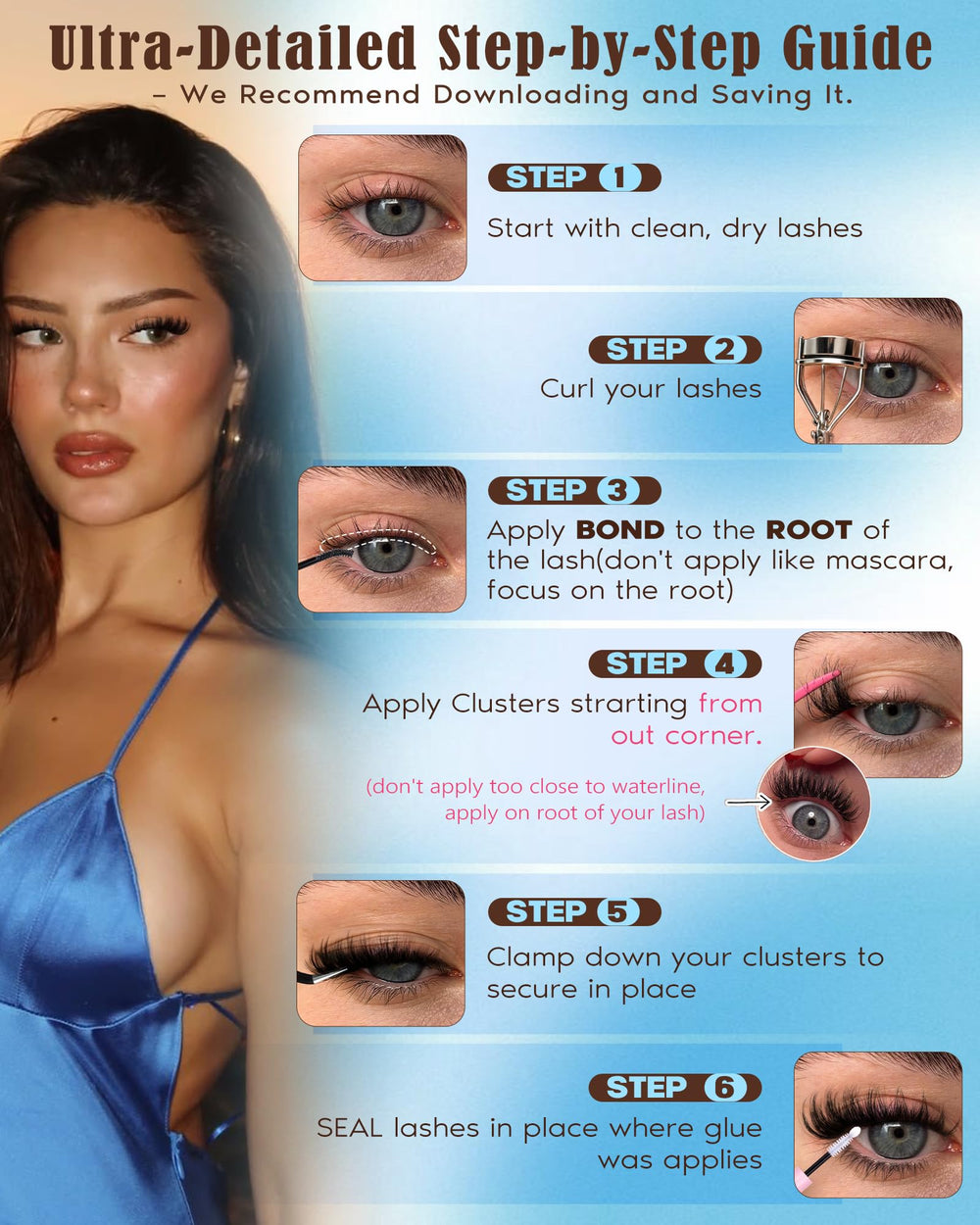 Goddvenus beginner-friendly eyelash kit for professional-looking results at home