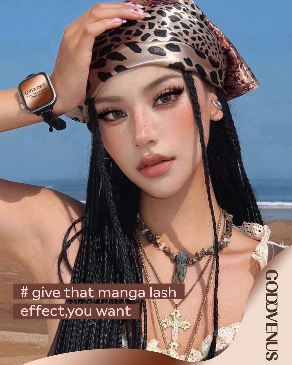 Goddvenus Doll Eye style lashes provide round, innocent drama from 10-16mm.