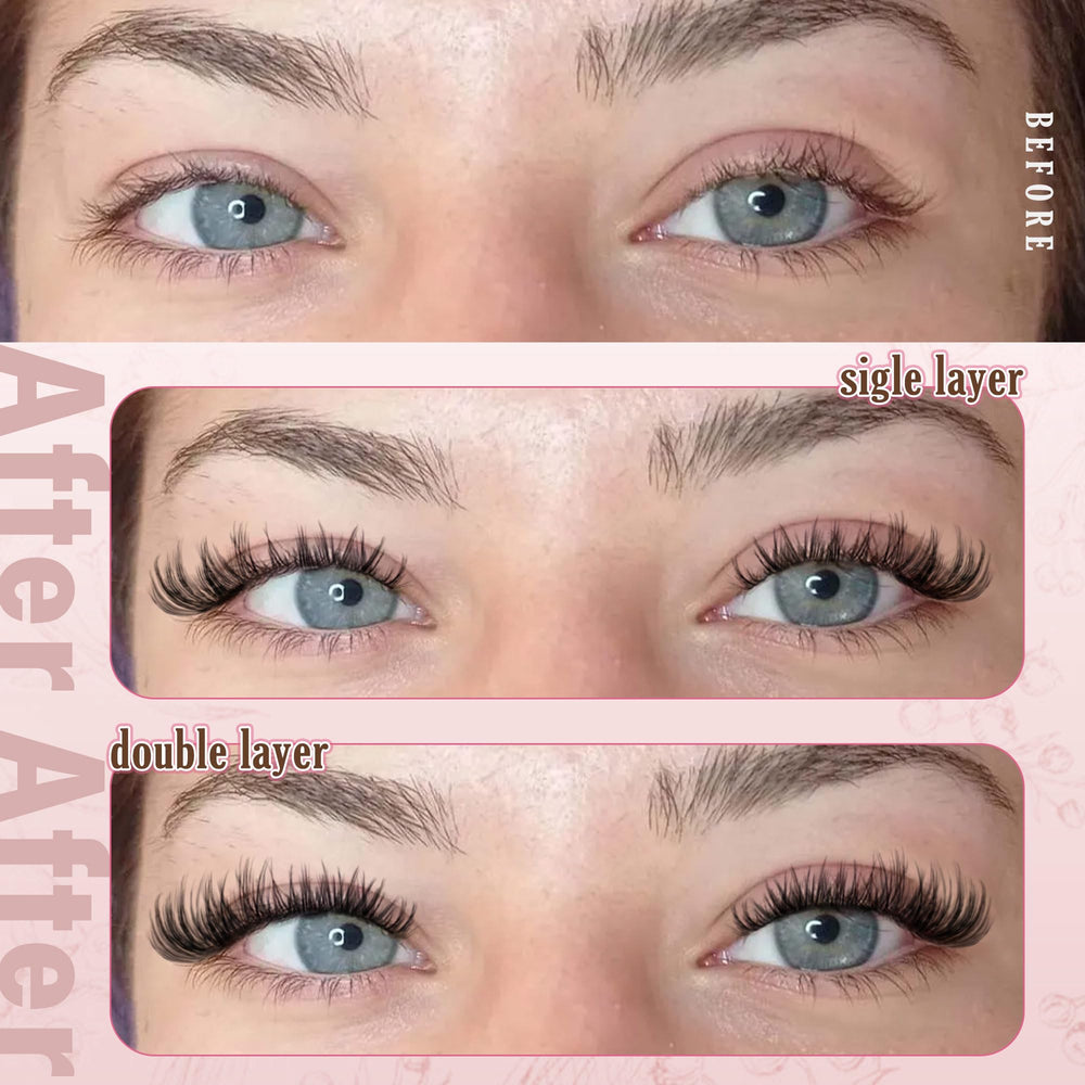 Goddvenus lash clusters long-lasting up to seven days for busy routines.
