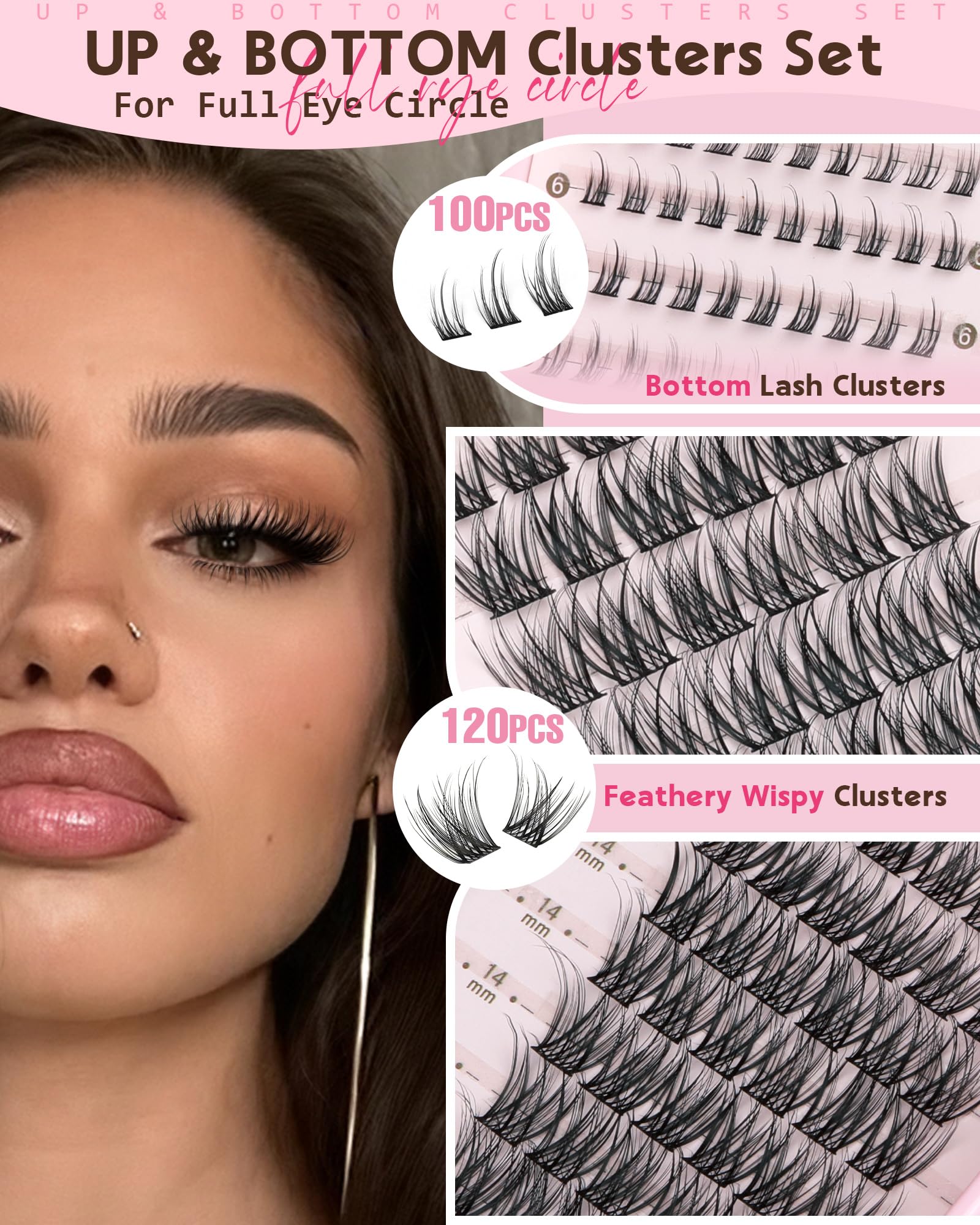 Goddvenus tweezers and brush aid precise DIY application.