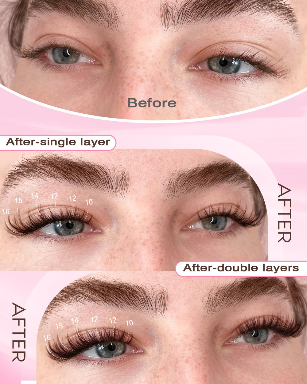 Goddvenus vegan lash clusters ideal for cruelty-free routines.