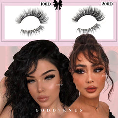 Goddvenus waterproof bond and seal glue keeps lashes secure all day