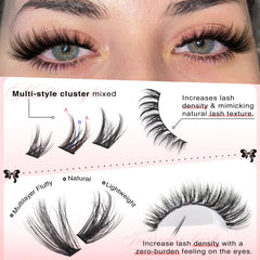 Goddvenus waterproof bond and seal help hold lash look longer throughout the day.