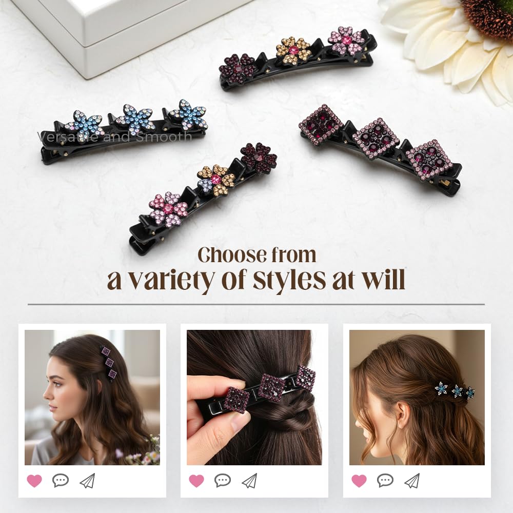 Godmifa crystal hair clip blends metal and stones for everyday chic