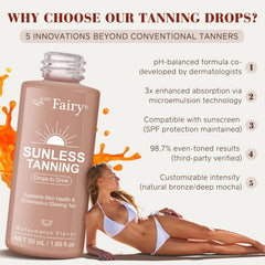 GOGIFTGO tanning drops watermelon flavor ready to mix for daily bronze.