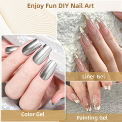 Fine 0.1 mm GOICC built-in brush for delicate detailing