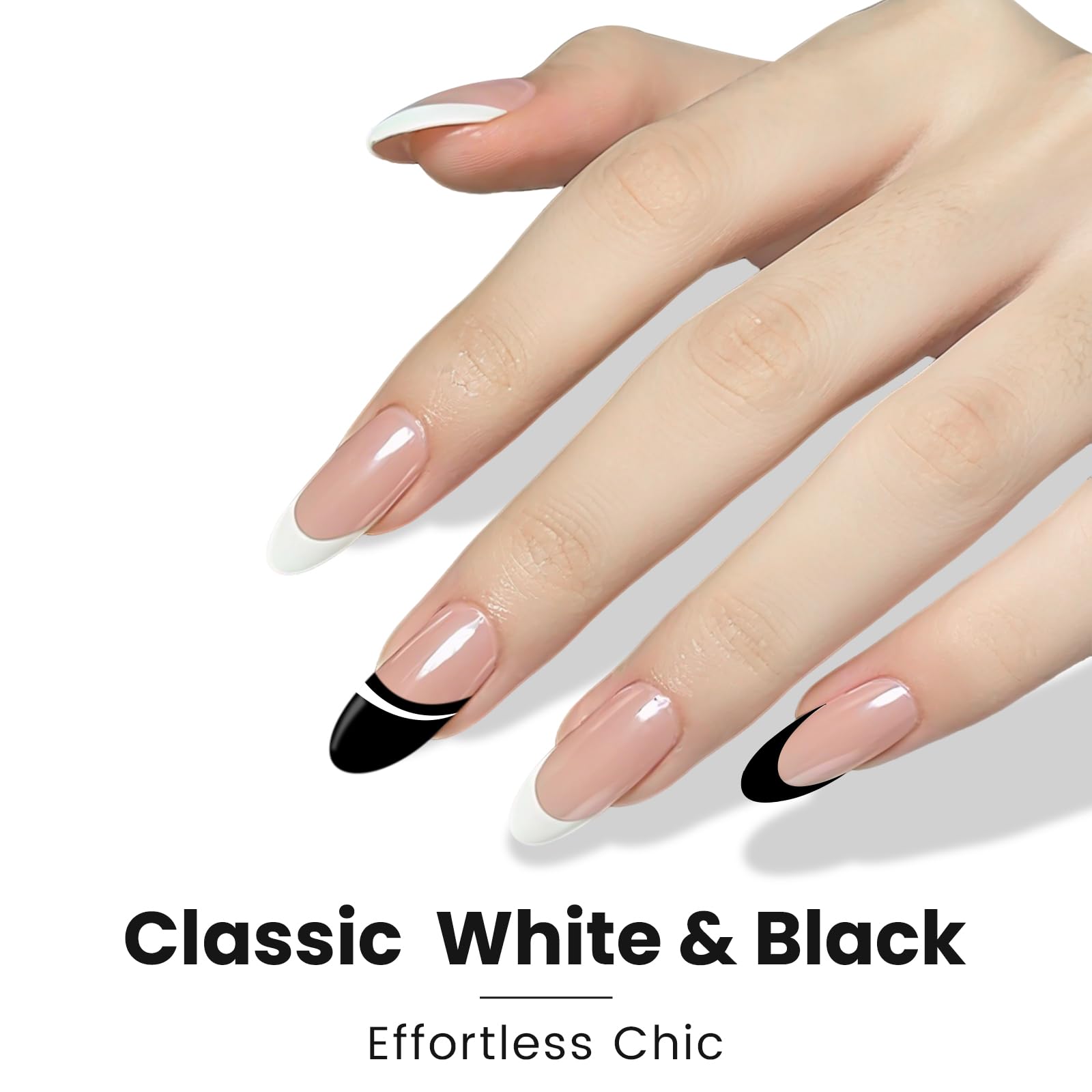 GOICC French tip line detail promotes precise manicure patterns
