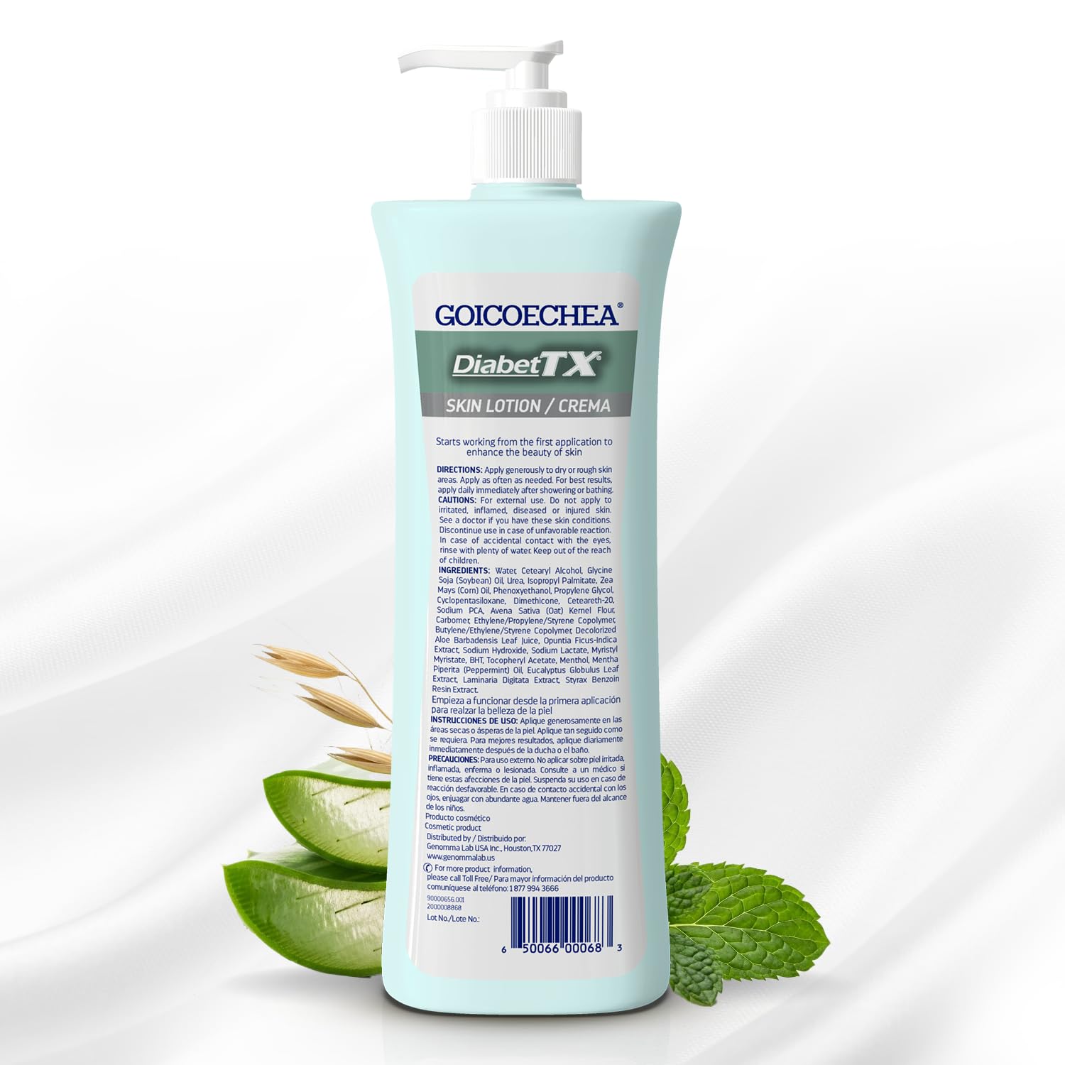 Goicoechea Diabet TX packaging 13.5 oz ready for daily routine