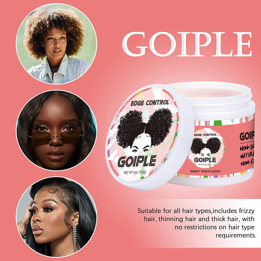 Goiple 24-hour hold demonstration shows long-lasting edge control.
