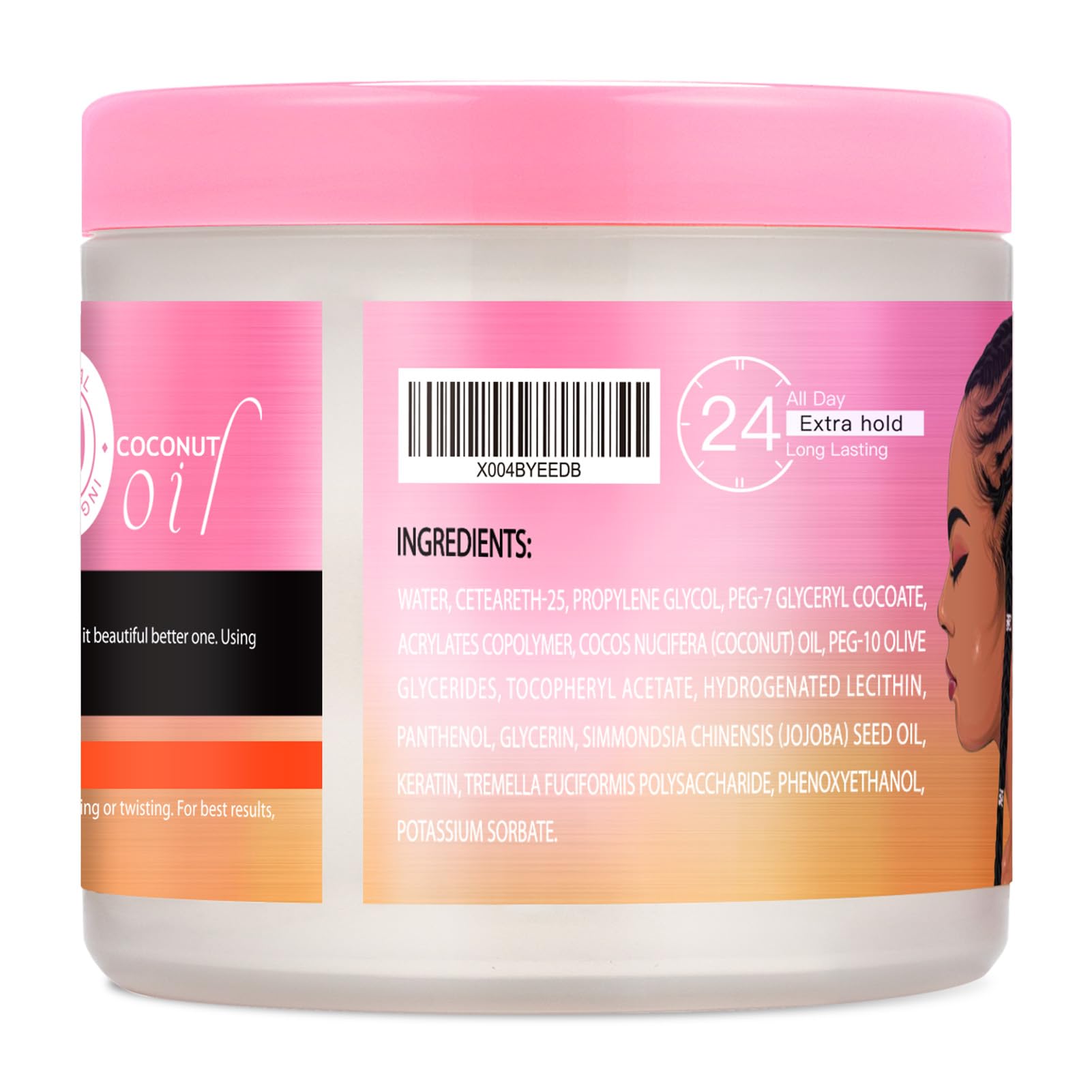 Goiple gel suitable for all hair types as a versatile braiding wax
