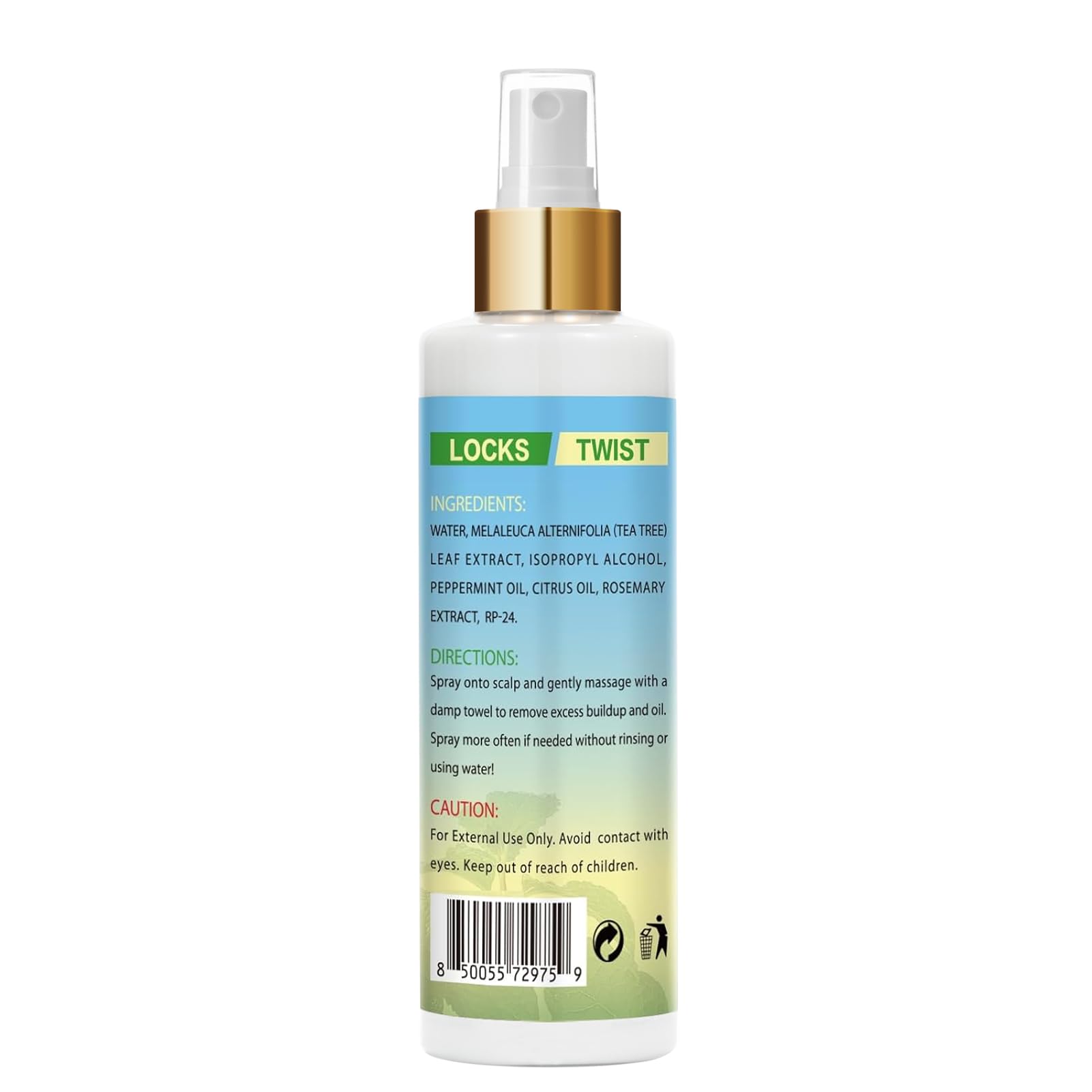 Goiple braid-care routine with rinse-free spray and pads