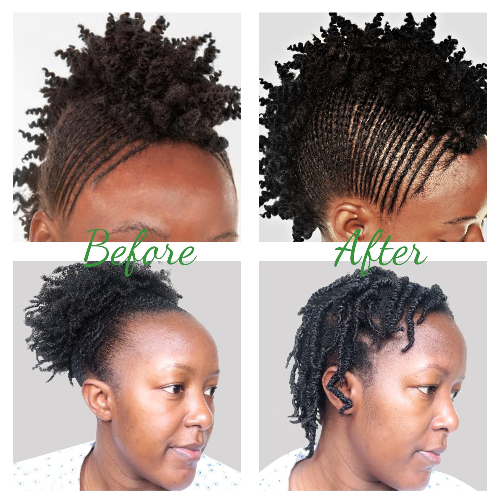 Goiple Braid Oil is lightweight with no heavy residue.